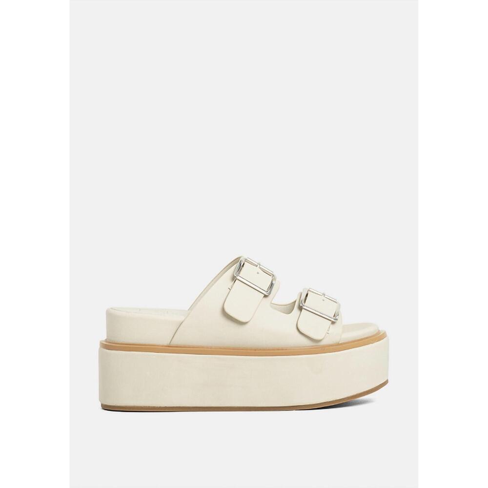 NEW SHU SHOP women's lucinda platform sandal in stone